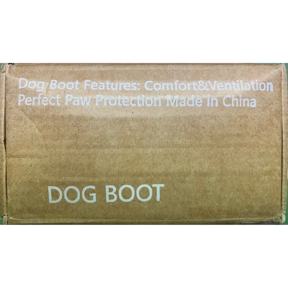 Dog Boots Shoes Large Blue & Pink Hot Pavement Rain Snow Protection Brand NEW